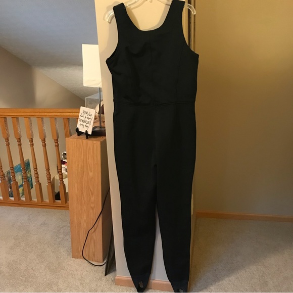 Eddie Bauer Ebtek Women’s Black Overall Winter Ski Pants Tall Size - Picture 2 of 12